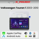 Android Auto Radio Carplay Volkswagen Touran 1 2003 - 2010