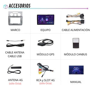 Android Auto Carplay Screen Volkswagen Touran 1 2003 - 2010