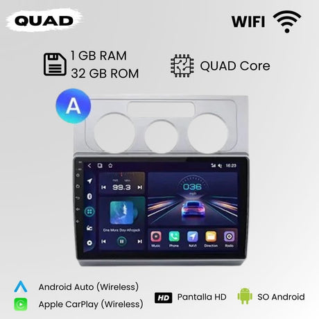 Radio Android Auto Carplay Volkswagen Touran 1 2003 - 2010