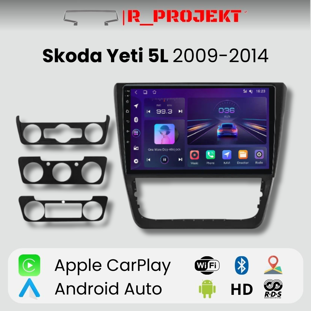 Android Autoradio Skoda Yeti 5L 2009-2014