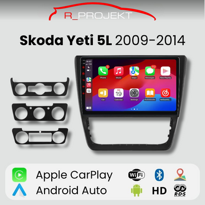 Android Auto Carplay Screen Skoda Yeti 5L 2009-2014