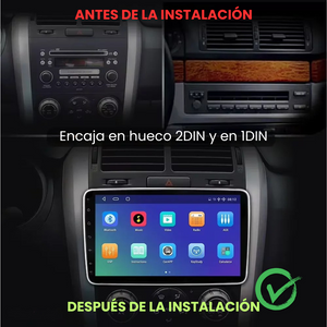Universal 10 Inch Android Auto Carplay Rotatable and Removable Radio
