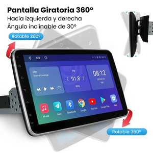 Universal 10 Inch Android Auto Carplay Rotatable and Removable Radio