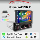 Radio Universal 1 DIN Android Auto Carplay 7 Pulgadas