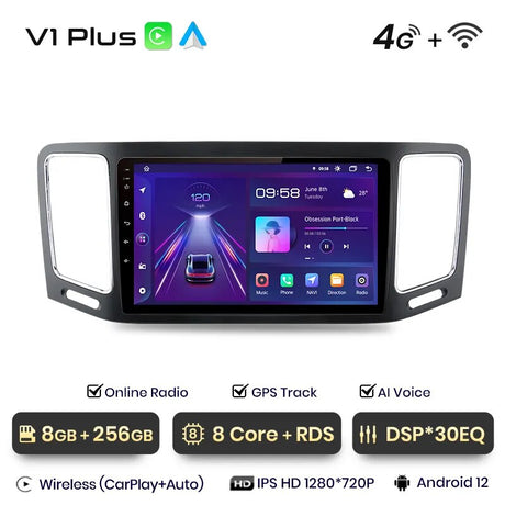 Radio Android Auto Carplay Volkswagen Sharan 2010-2022