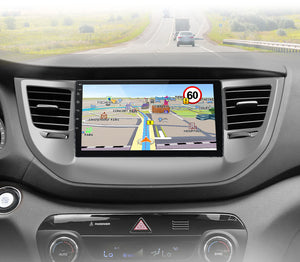 Android Auto Carplay Screen Hyundai Tucson 3 IX35 2015-2018