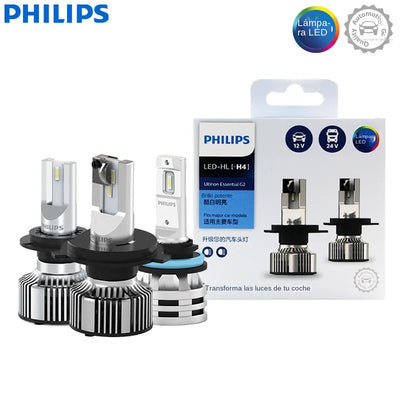 Bombillas LED faro delantero Philips Ultinon Essential G2 H1 H4 H7 H8 H11 H16 HB3 HB4 H1R2 6500K RProjekt