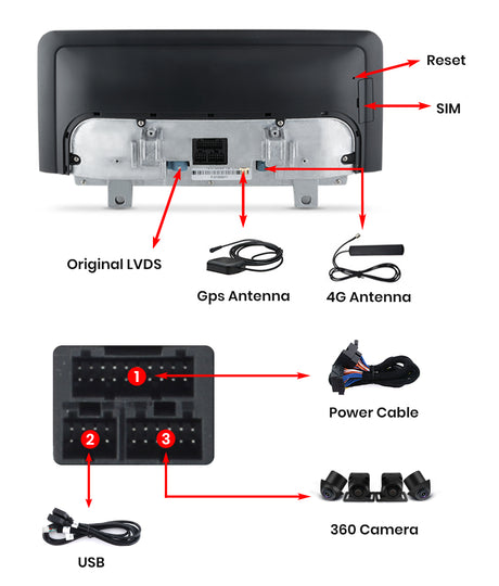 Radio ANDROID para BMW Serie 3 5 6 E60 E61 E63 E64 E90 E91 E92 CCC CIC - RProjekt