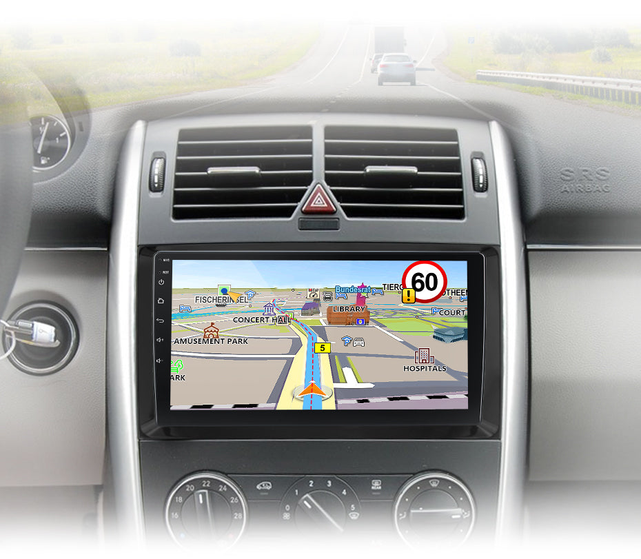 Autoradio Bluetooth CarPlay wifi Waze Mercedes - Équipement auto