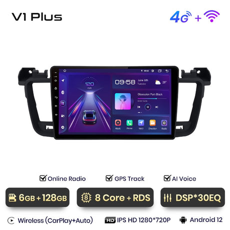 Radio ANDROID para PEUGEOT 508 2011 - 2018 - RProjekt