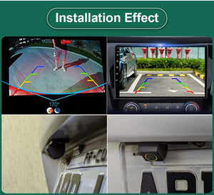 Cámara de visión trasera para Citroen C4/C5 Peugeot 307 308 Nissan Qashqai X-Trail Pathfinder