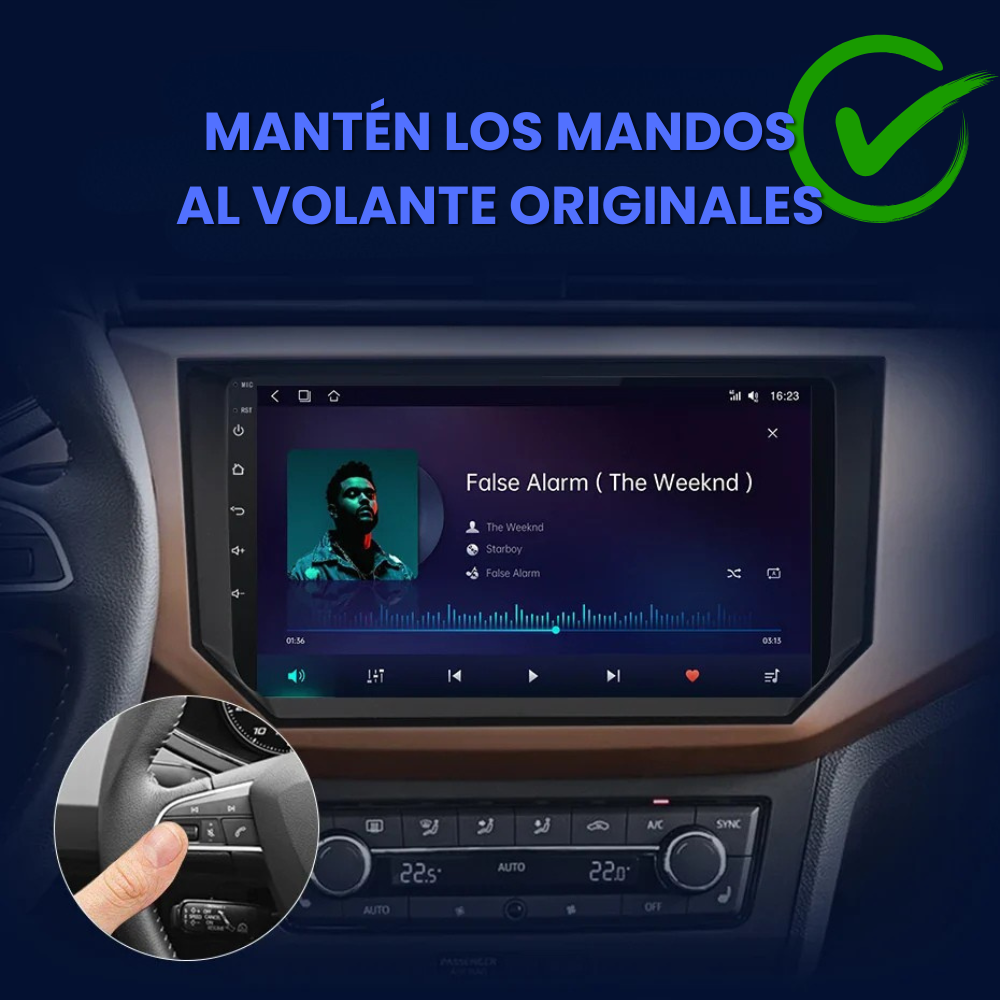 Android Autoradio Carplay Seat Ibiza 2017-2020