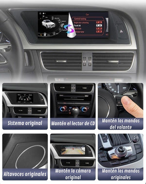 Android Auto Carplay Screen Audi A5 B8 2008-2016 