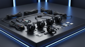 Sistema de Cámaras 360º 3D: Kit de Visión Panorámica Envolvente HD