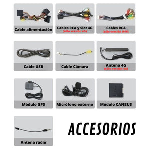 Android Auto CarPlay Bildschirm Volkswagen Golf 5 6 Passat B6 B7 Leon Eos Touran Sharan Tiguan Scirocco Octavia Fabia