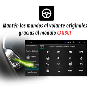 Android Auto CarPlay Bildschirm Volkswagen Golf 5 6 Passat B6 B7 Leon Eos Touran Sharan Tiguan Scirocco Octavia Fabia