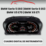 Cuadro de instrumentos digital 12.3" BMW Serie 5 E60 / Serie 6 E63 / X5 E70 / X6 E71